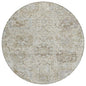 Geneva Ivory Washable Indoor-Outdoor Rug-Outdoor Rugs-LOOMLAN Rugs-8' x 8'-LOOMLAN