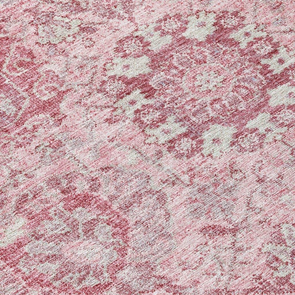 Geneva Pink Washable Indoor-Outdoor Rug-Outdoor Rugs-LOOMLAN Rugs-LOOMLAN