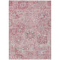 Geneva Pink Washable Indoor-Outdoor Rug-Outdoor Rugs-LOOMLAN Rugs-2'6" x 3'10"-LOOMLAN