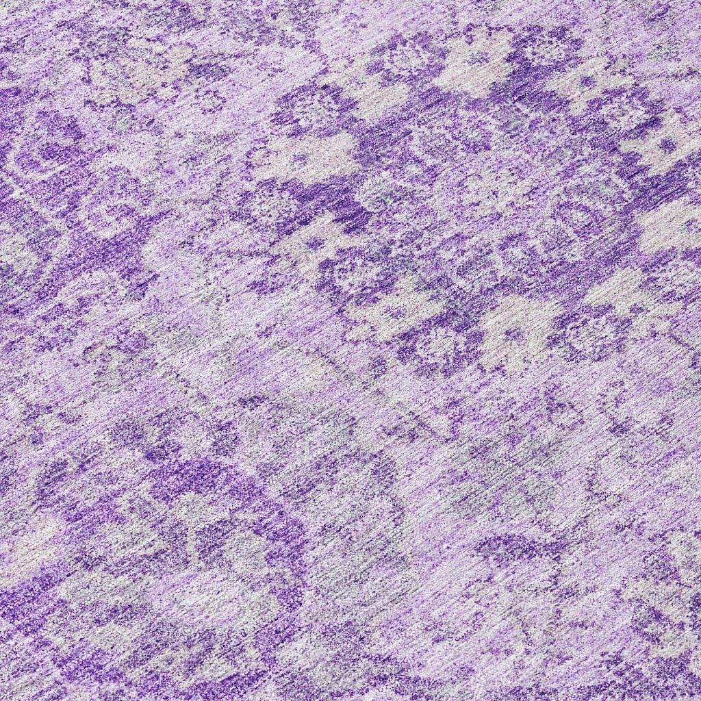 Geneva Purple Washable Indoor-Outdoor Rug-Outdoor Rugs-LOOMLAN Rugs-LOOMLAN