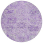 Geneva Purple Washable Indoor-Outdoor Rug-Outdoor Rugs-LOOMLAN Rugs-8' x 8'-LOOMLAN