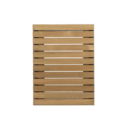 Geneve Aluminum Outdoor C - Shaped End Table - LOOMLAN - SUNPAN - Outdoor Side Tables