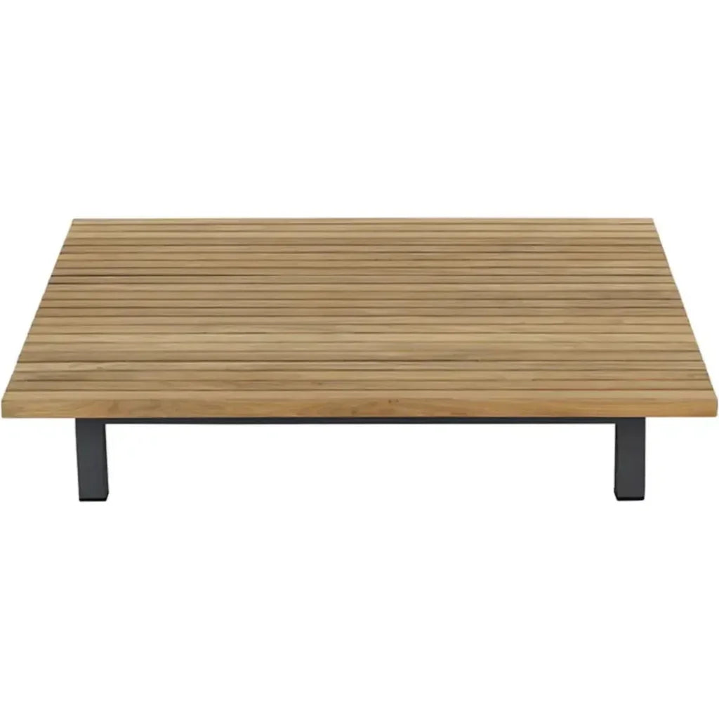 Geneve Aluminum Outdoor Coffee Table-Outdoor Coffee Tables-SUNPAN-LOOMLAN