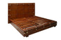 Gentlemen's Wood Framed King Bed - LOOMLAN - Furniture Classics - Beds