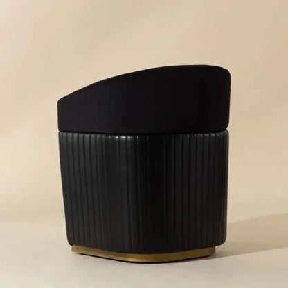 Genval Performance Fabric Wheeled Lounge Chair - LOOMLAN - SUNPAN - Dining Chairs