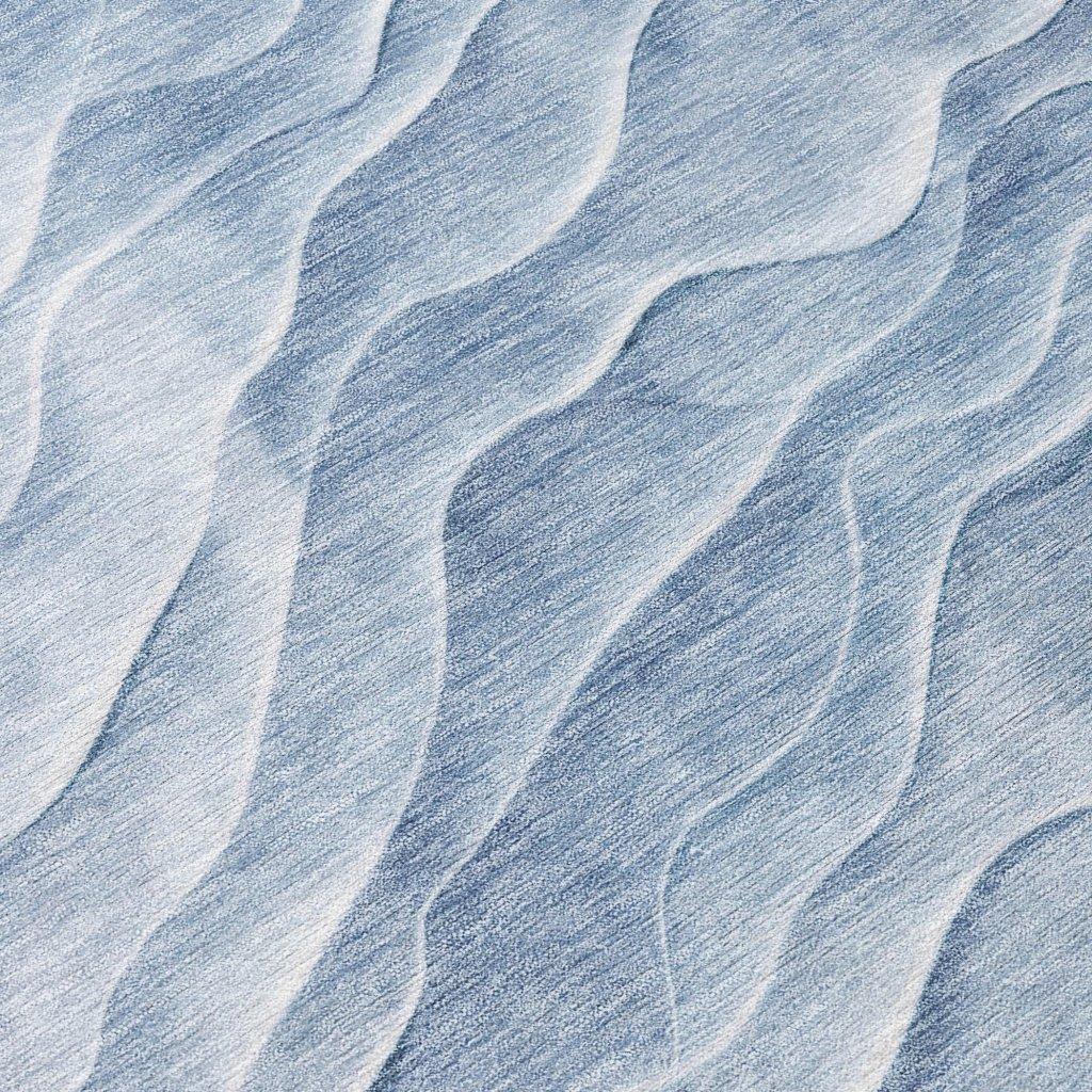 Geodari Blue Washable Indoor - Outdoor Rug - LOOMLAN - LOOMLAN Rugs - Outdoor Rugs