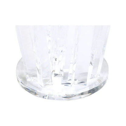 Geode Acrylic Based Round End Table - LOOMLAN - Wildwood - Side Tables