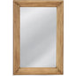 Geoffrey Metal Brown Vertical Wall Mirror - LOOMLAN - Bassett Mirror - Wall Mirrors