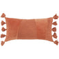 Geometric Burnt Orange Lumbar Decorative Pillow - LOOMLAN - LOOMLAN - Throw Pillows