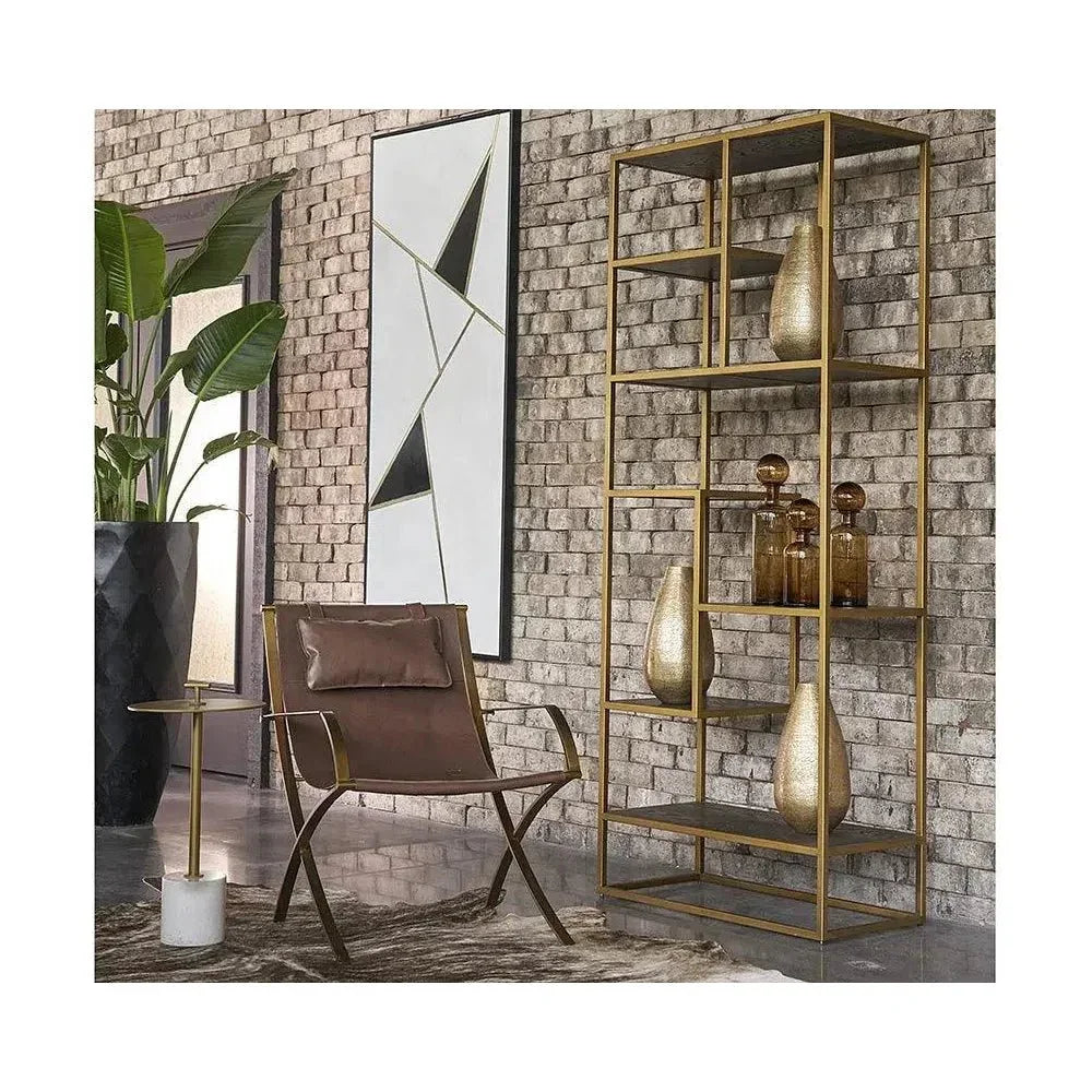 Geometric Relation Hand Painted Mid - Century Wall Art - LOOMLAN - SUNPAN - Canvas Art