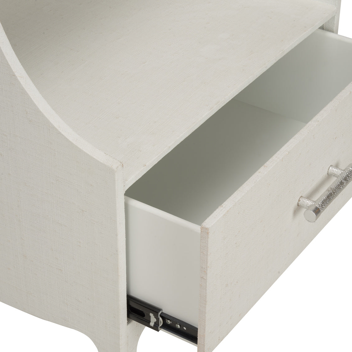 George III One Drawer Bedside Table-Nightstands-Chelsea House-LOOMLAN