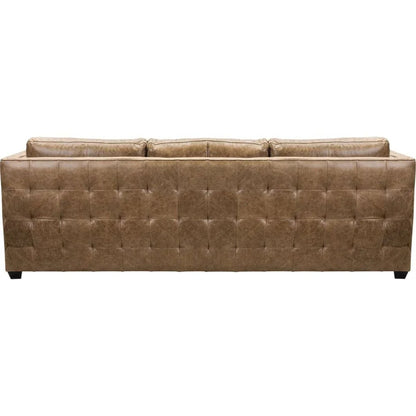Georgia Leather Comfort Sofa - LOOMLAN - Olivia + Quinn - Sofas & Loveseats