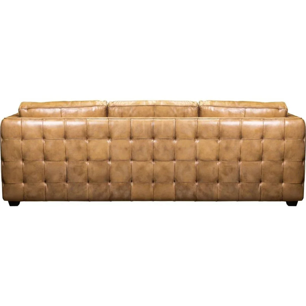 Georgia Leather Comfort Sofa - LOOMLAN - Olivia + Quinn - Sofas & Loveseats