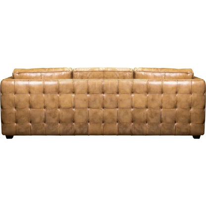 Georgia Leather Comfort Sofa - LOOMLAN - Olivia + Quinn - Sofas & Loveseats