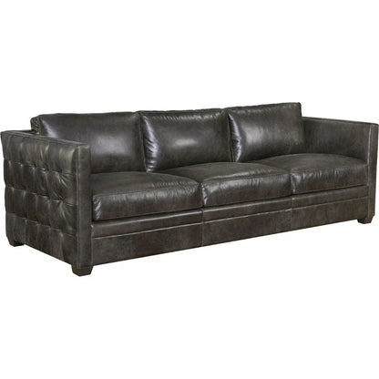 Georgia Leather Comfort Sofa - LOOMLAN - Olivia + Quinn - Sofas & Loveseats