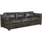 Georgia Leather Comfort Sofa - LOOMLAN - Olivia + Quinn - Sofas & Loveseats