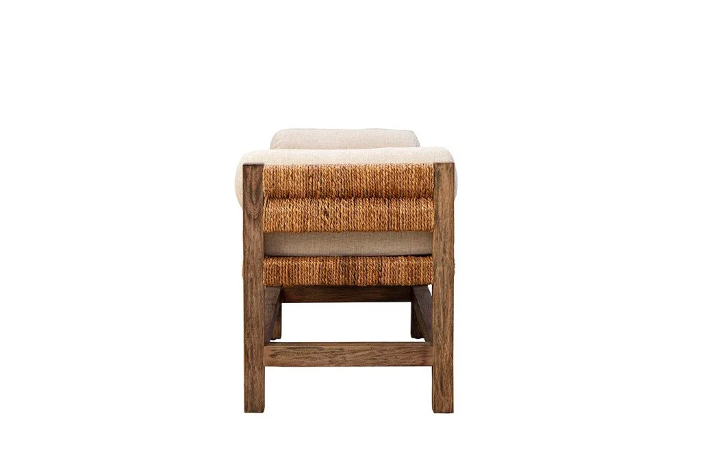 Georgia Performance Linen Bedroom Bench - LOOMLAN - Furniture Classics - Bedroom Benches