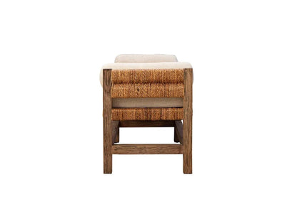 Georgia Performance Linen Bedroom Bench - LOOMLAN - Furniture Classics - Bedroom Benches