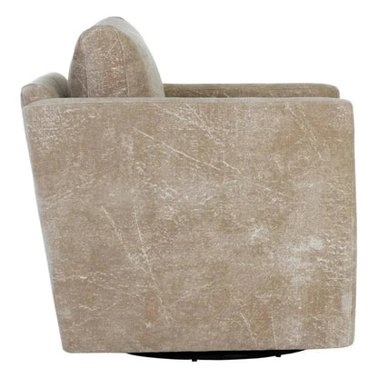 Georgie Fabric Swivel Lounge Chair - LOOMLAN - SUNPAN - Club Chairs