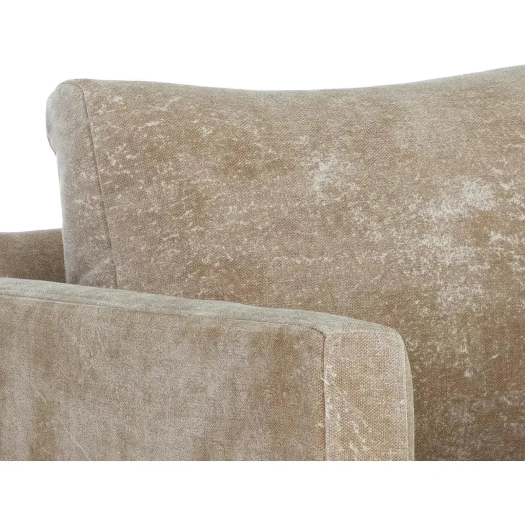 Georgie Fabric Swivel Lounge Chair - LOOMLAN - SUNPAN - Club Chairs