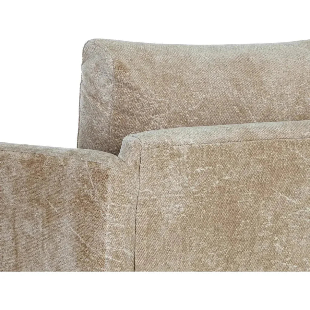 Georgie Fabric Swivel Lounge Chair - LOOMLAN - SUNPAN - Club Chairs