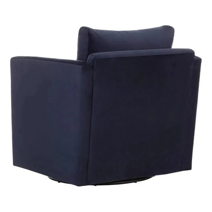 Georgie Fabric Swivel Lounge Chair - LOOMLAN - SUNPAN - Club Chairs
