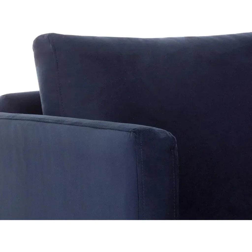 Georgie Fabric Swivel Lounge Chair - LOOMLAN - SUNPAN - Club Chairs