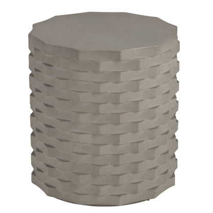 Gessler Concrete Grey Accent Table