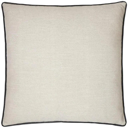 Ghent Black Solid Taupe Black Large Throw Pillow Insert - LOOMLAN - D.V. Kap - Throw Pillows