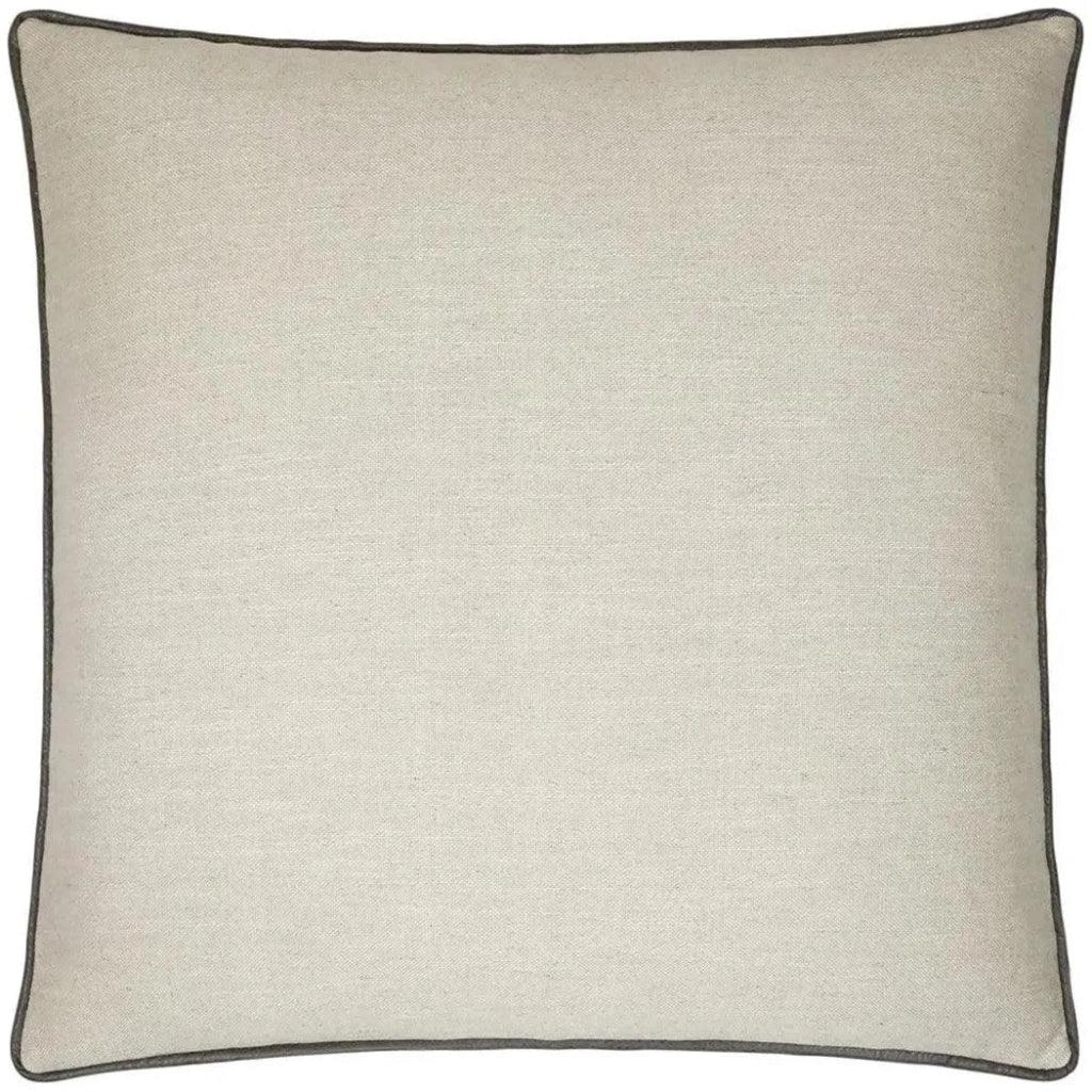Ghent Grey Solid Taupe Grey Large Throw Pillow Insert - LOOMLAN - D.V. Kap - Throw Pillows