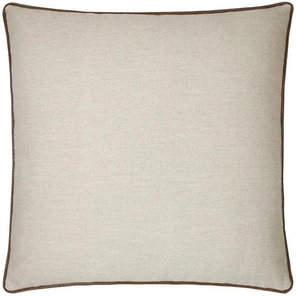 Ghent Saddle Solid Tan Brown Large Throw Pillow Insert - LOOMLAN - D.V. Kap - Throw Pillows