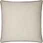 Ghent Saddle Solid Tan Brown Large Throw Pillow Insert - LOOMLAN - D.V. Kap - Throw Pillows