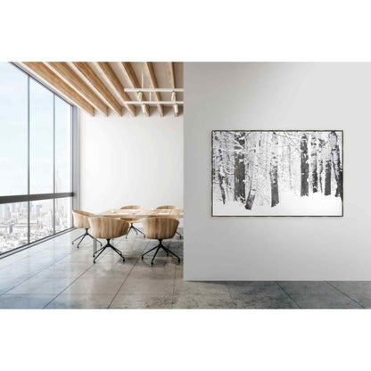 Ghost in the Aspens Hand Crafted Canvas Art