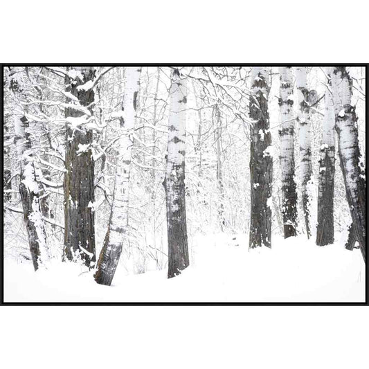 Ghost in the Aspens Hand Crafted Canvas Art