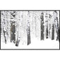 Ghost in the Aspens Hand Crafted Canvas Art