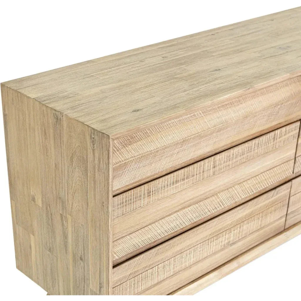 Gia 6 Drawer Dresser - LOOMLAN - LH Imports - Dressers