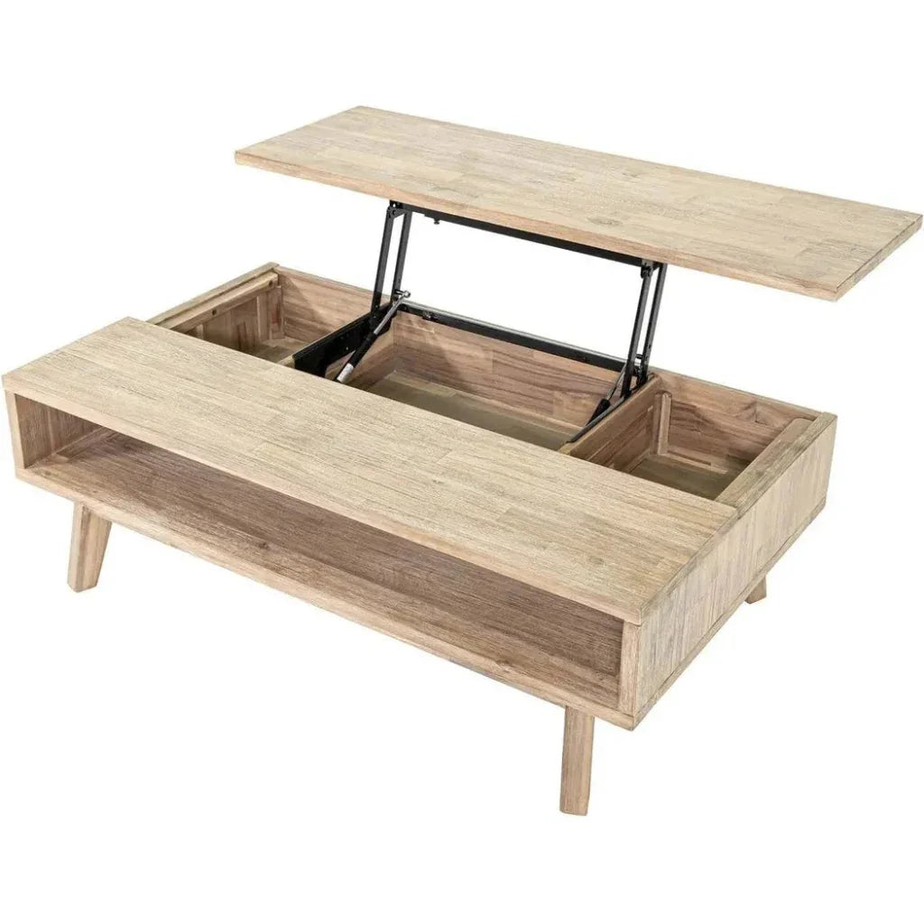 Gia Coffee Table with Lift Top - LOOMLAN - LH Imports - Coffee Tables