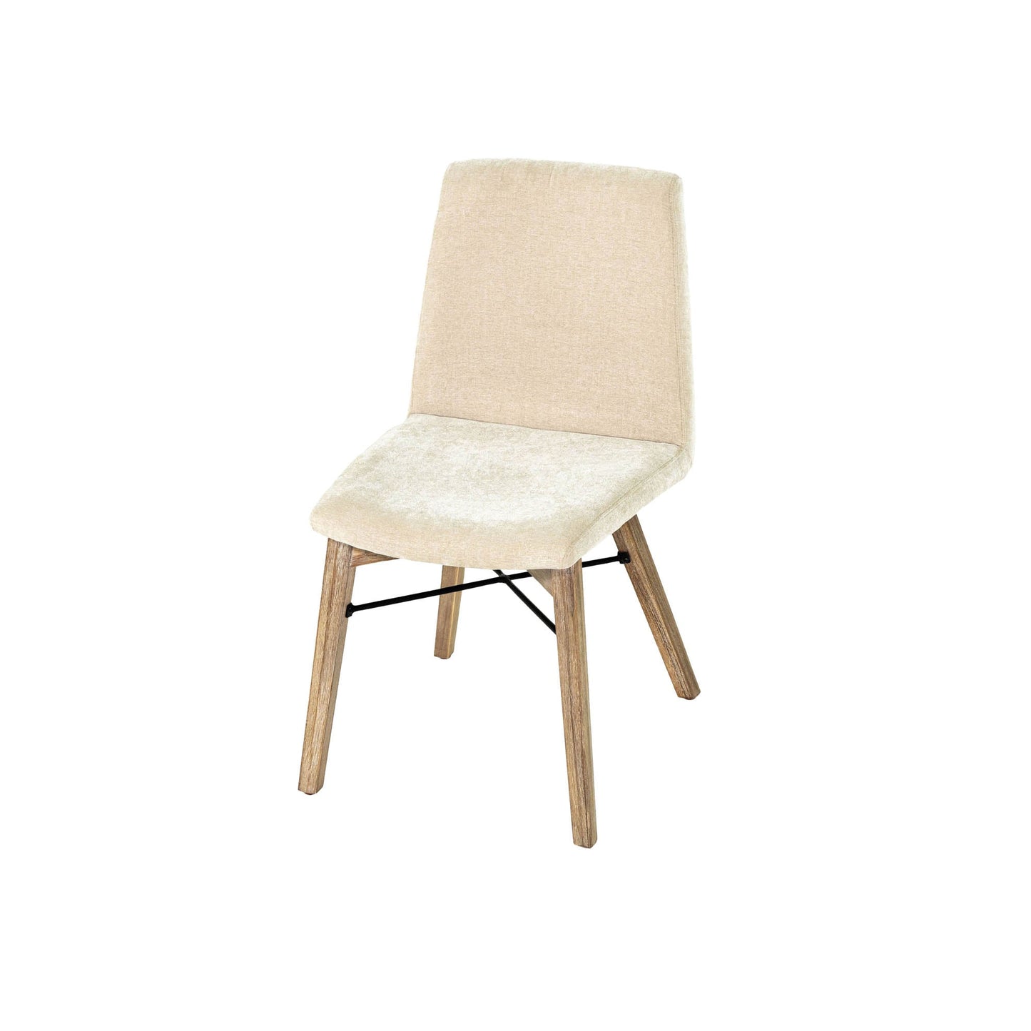 Gia Fabric Armless Dining Chair (Set of 2)