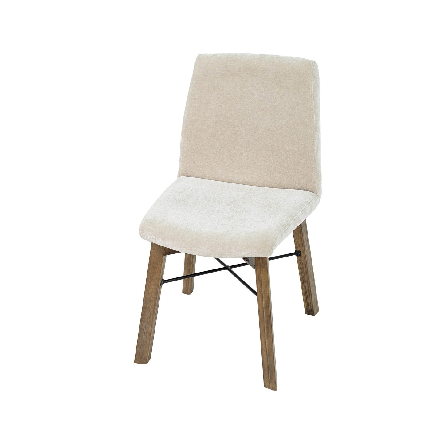 Gia Fabric Armless Dining Chair (Set of 2)