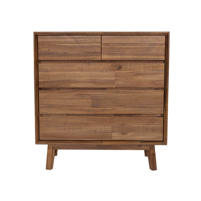 Gia Five Drawers Wood Chest