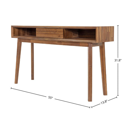 Gia One Drawer Wooden Console Table