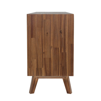 Gia Six Drawers Wood Dresser-Dressers-LH Imports-LOOMLAN