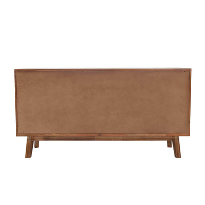 Gia Six Drawers Wood Dresser-Dressers-LH Imports-LOOMLAN