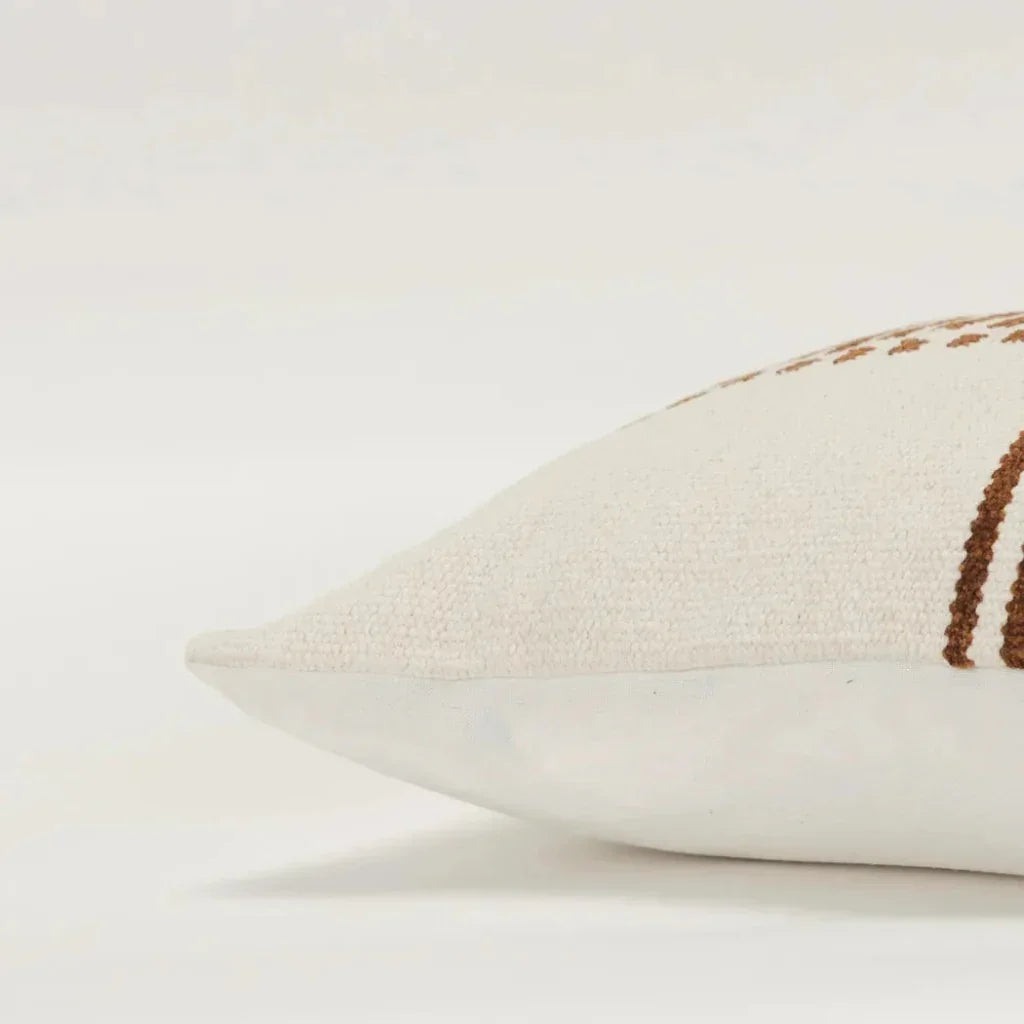 Gia Striped Decorative Lumbar Pillow For Chair - LOOMLAN - LOOMLAN - Throw Pillows