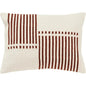 Gia Striped Decorative Lumbar Pillow For Chair - LOOMLAN - LOOMLAN - Throw Pillows