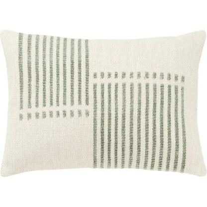 Gia Striped Decorative Lumbar Pillow For Chair - LOOMLAN - LOOMLAN - Throw Pillows