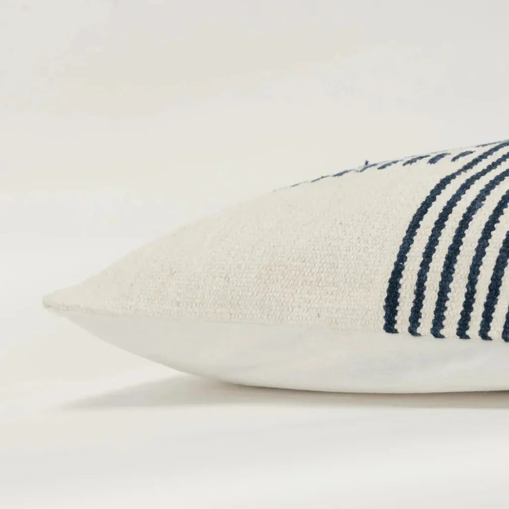 Gia Striped Decorative Lumbar Pillow For Chair - LOOMLAN - LOOMLAN - Throw Pillows