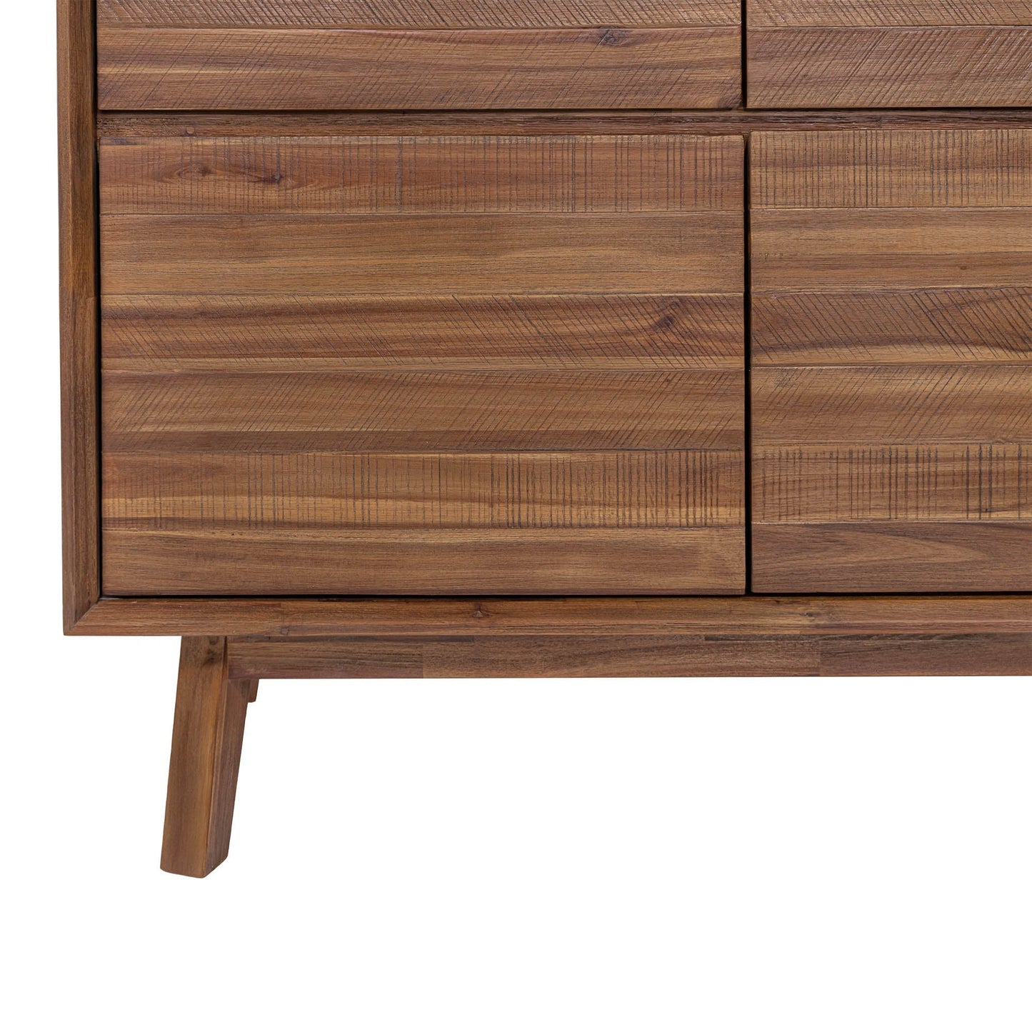 Gia Three Drawers Wood Sideboard