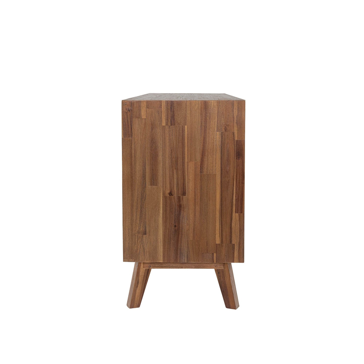 Gia Three Drawers Wood Sideboard