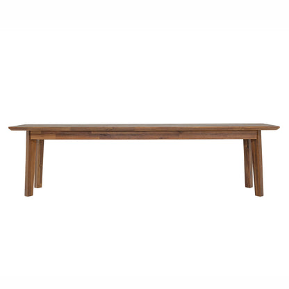 Gia Wooden Brown Dining Bench